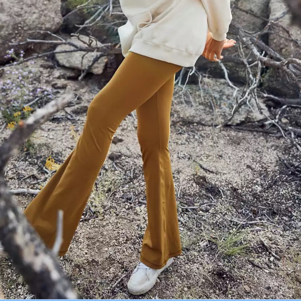 Aerie Crossover Flare Leggings
